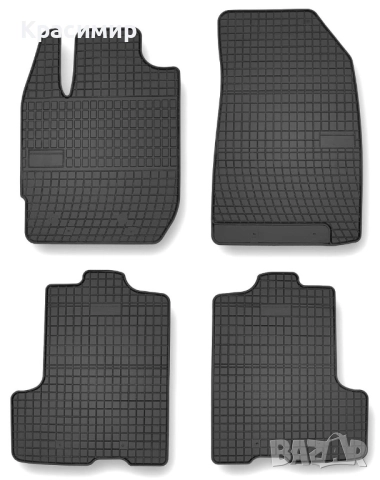 Гумени стелки за Dacia Duster 4X4 2018г, снимка 2 - Аксесоари и консумативи - 52810188