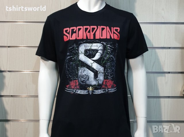 Нова мъжка тениска с дигитален печат на музикалната група Scorpions - Sting in the Tail, снимка 5 - Тениски - 36869914