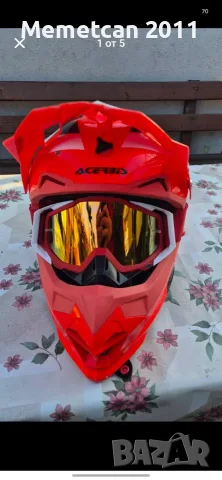 Продавам каска acerbis pro 4.0, снимка 3 - Калъфи, кейсове - 56375130
