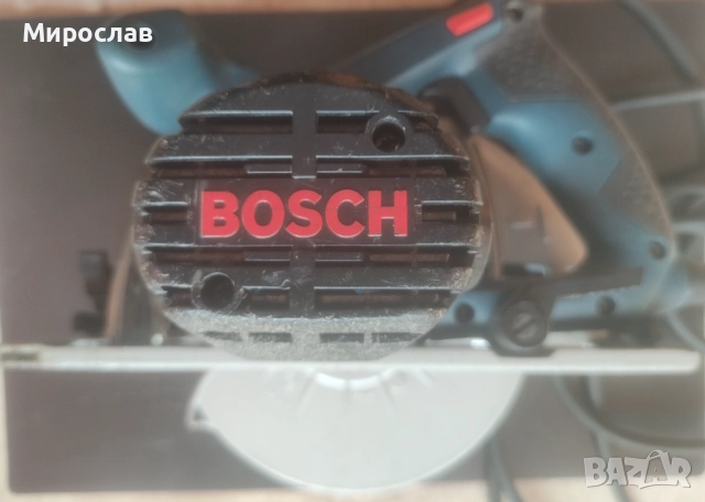 Ръчен циркуляр Bosch GKS 190, снимка 3 - Триони и циркуляри - 52627787