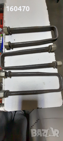 РЕСОРНИ  СКОБИ ЗА УАЗ 452 ЗАДНИ 