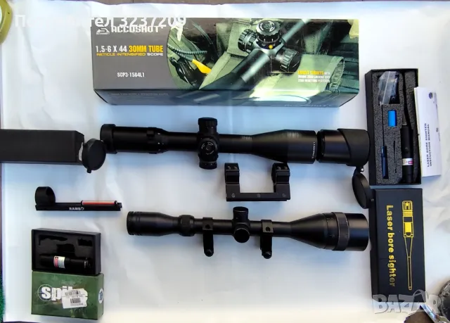 Ловни оптики и лазери – AccuShot, борсайтър, прицел – ТОП състояние