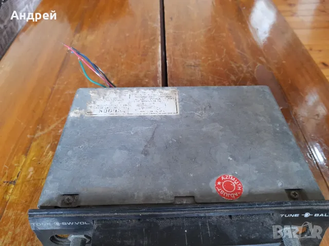 Старо автомобилно радио,радиокасетофон Marathon, снимка 3 - Други ценни предмети - 49575272