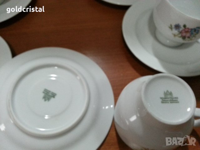 стар немски порцелан Бавария чаши за чай кафе , снимка 6 - Антикварни и старинни предмети - 42769195