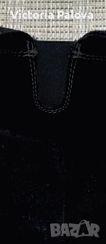 Красиви велурени ботуши  TAMARIS Германия, снимка 6 - Дамски ботуши - 48801319