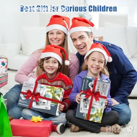 Нов Образователен микроскоп за деца с 12 проби и ръчен режим играчка, снимка 7 - Образователни игри - 49607744