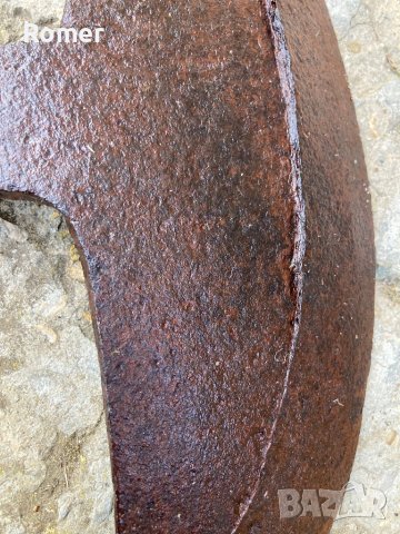 Стара ръчно кована мотика, снимка 9 - Антикварни и старинни предмети - 40604979