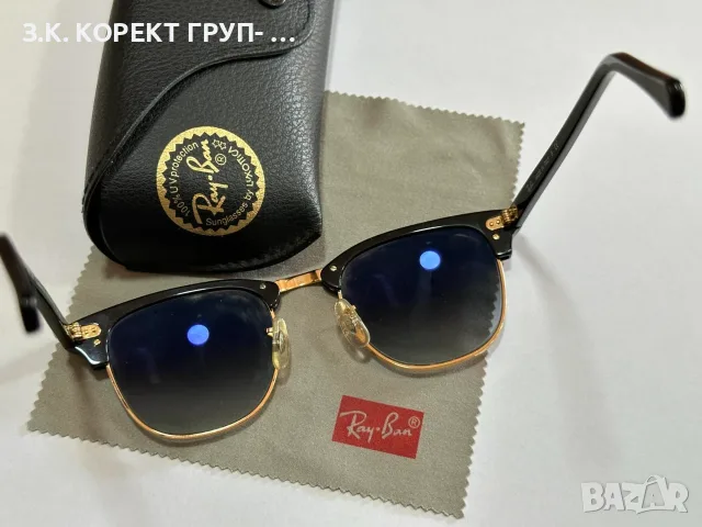 Слънчеви очила Ray-Ban Clubmaster RB3016, снимка 3 - Слънчеви и диоптрични очила - 56118392