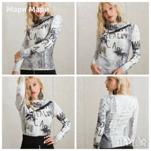 Различни дамски блузи, снимка 7 - Блузи с дълъг ръкав и пуловери - 30739881