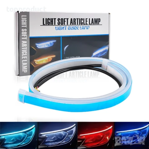 Динамични бягащи мигачи, дневни светлини 