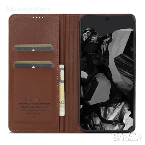 Google Pixel 9 Pro / Pixel 9 LC.IMEEKE Кожен Калъф и Протектор, снимка 5 - Калъфи, кейсове - 51122672