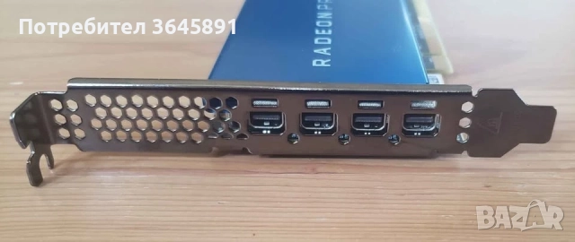 Професионална графична карта AMD Radeon Pro WX3200 4GB, снимка 2 - Видеокарти - 52579613