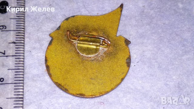 За ДЪЛГОГОДИШЕН и ДОБРОСЪВЕСТЕН ТРУД Стара РЯДКА ЕМАЙЛИРАНА СОЦ НРБ БРОНЗОВА ЗНАЧКА 24854, снимка 2 - Колекции - 38970176