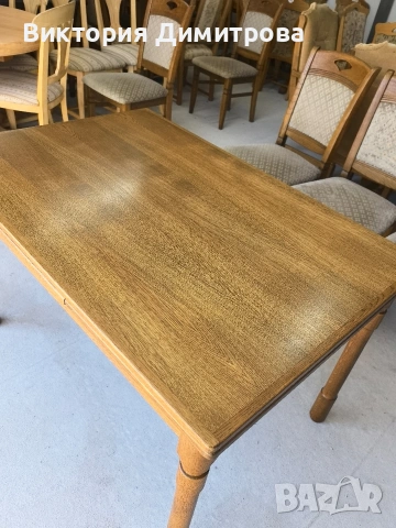 Разтегателна трапезна маса (01-247), снимка 2 - Маси - 54315205