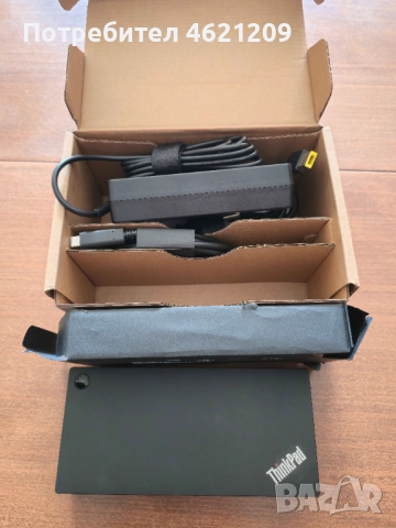 Докинг станция ДВЕ ЗА ЕДНА Lenovo ThinkPad Universal USB-C Dock v2, снимка 4 - Принтери, копири, скенери - 52031046