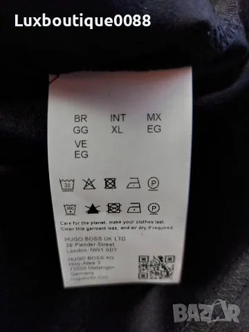 Мъжка тениска с яка Boss XL, снимка 6 - Блузи - 55817737