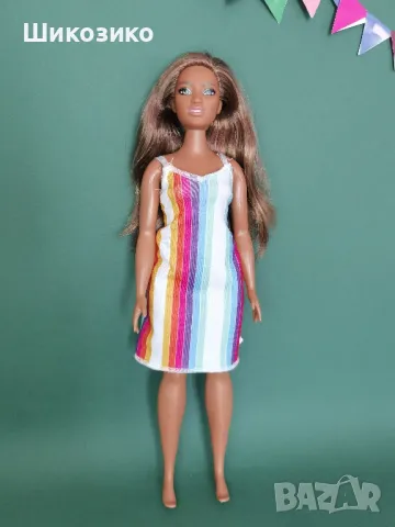 кукла curvy Барби, снимка 2 - Кукли - 48547533