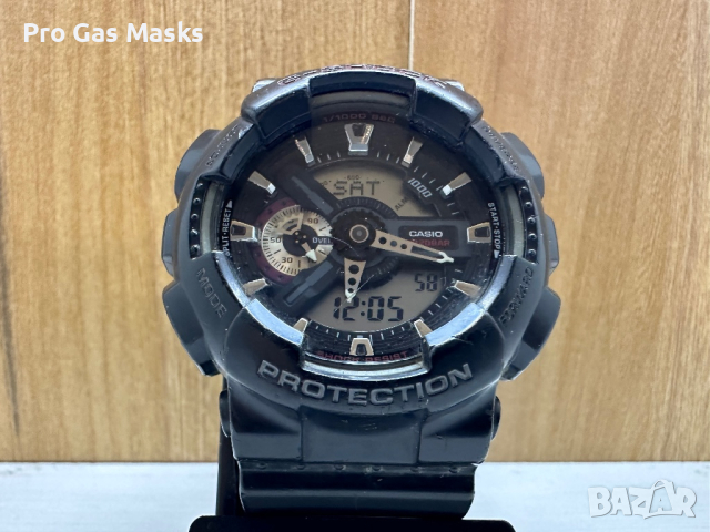 Casio G-shock Оригинал само за 120 лв Удароустойчив Водоустойчив Нова батерия с дървена кутия. , снимка 3 - Мъжки - 44670850