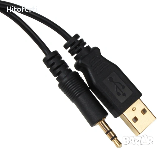 Кабел VCOM HDMI към VGA и 3.5 мм жак и USB – CG598A-1.8m, снимка 5 - Мрежови адаптери - 54157105