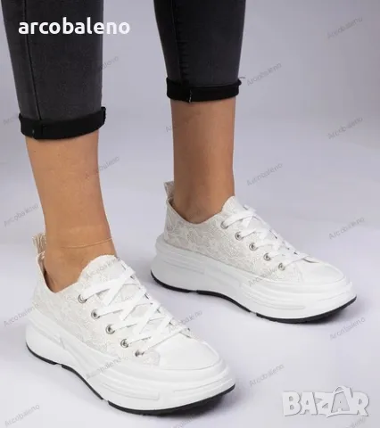 Дамски кецове Katerin, 3цвята , снимка 5 - Кецове - 49637837