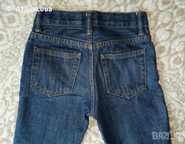 Страхотни маркови дънки за момче GAP Kids, размер 116-122, 6 години, снимка 3 - Детски панталони и дънки - 35058385