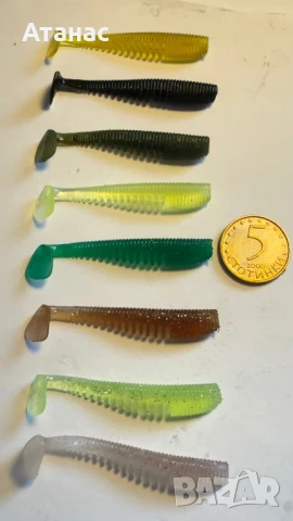 Силиконови примамки 5 см 