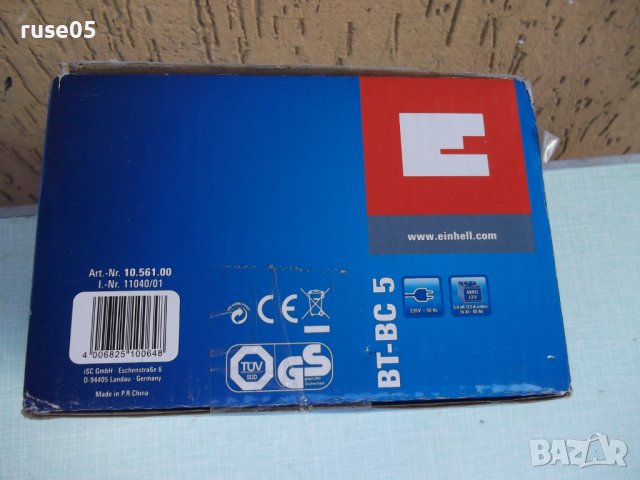 Зарядно устройство "BT-BC 5 Einhell/16-80 Ah/" ново работещо, снимка 4 - Друга електроника - 36926311