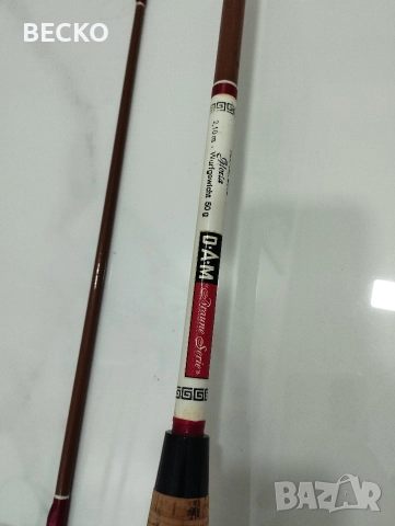 Ретро спининг въдица DAM, снимка 2 - Въдици - 52939886