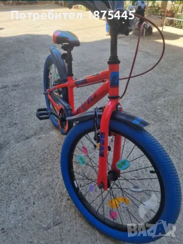 Детско колело / велосипед DRAG/ДРАГ RUSH 20 инча, снимка 8 - Детски велосипеди, триколки и коли - 49814994