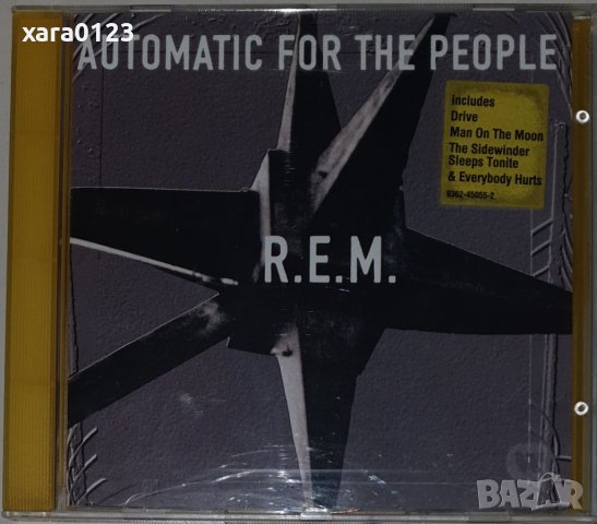 R.E.M. – Automatic For The People, снимка 1 - CD дискове - 37359598