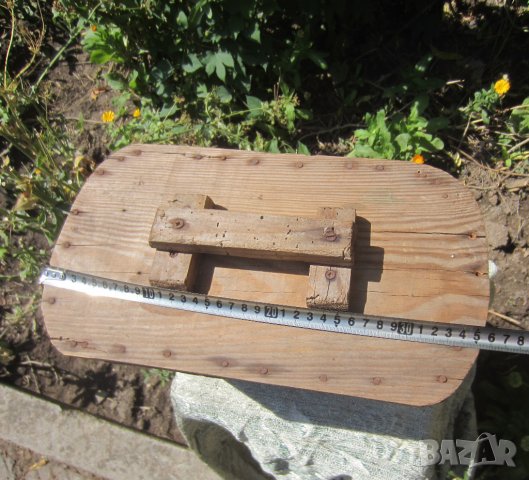 стар дървен калъп за плетене на кошници, снимка 3 - Други ценни предмети - 29838545