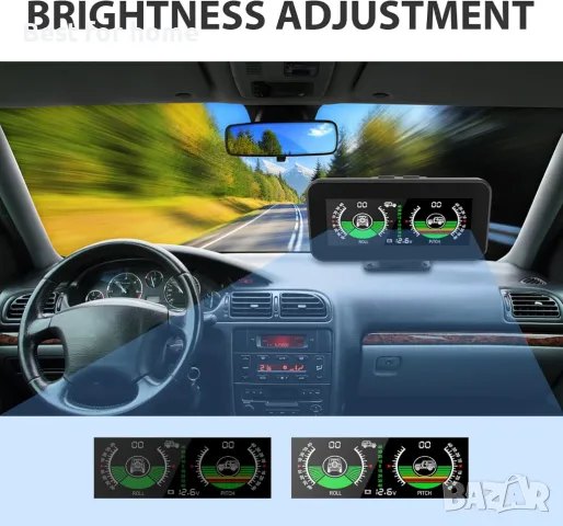 Цифров автомобилен инклинометър, снимка 4 - Аксесоари и консумативи - 49468554