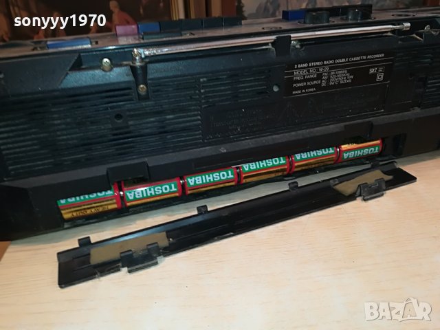 ⭐️SAMSUNG W-29 РАДИО И КАСЕТА 0210221402L, снимка 18 - Радиокасетофони, транзистори - 38191120