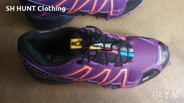 SALOMON SPEEDCROSS 3 Wonens Kids Shoes Размер EUR 38 / UK 5 дамски детски маратонки 293-14-S, снимка 6 - Маратонки - 52652387