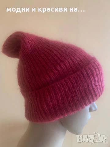 Зимни шапки, естествени материи, снимка 3 - Шапки - 53225198
