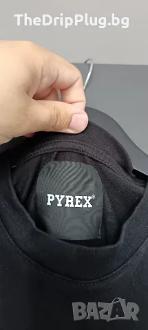 Pyrex тениска размер S черна Virgil Abloh, снимка 2 - Тениски - 55786284