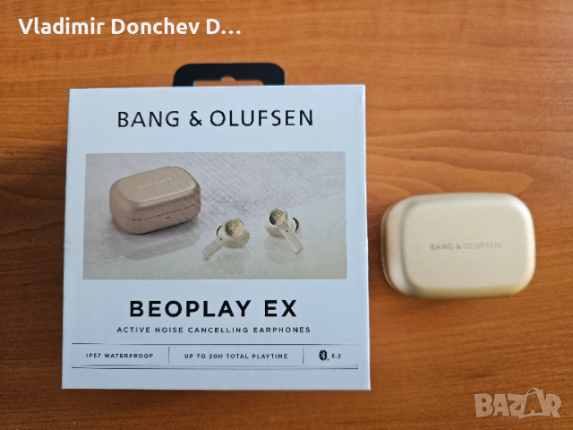 Продавам блутут слушалки - Bang & Olufsen Beoplay EX - като нови