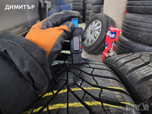 2бр.зимни гуми KUMHO 215 55 17 DOT22 цена за брой, снимка 3 - Гуми и джанти - 55779842