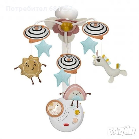 Музикална въртележка 2 в 1 Tiny Love Unicorn Wonderlands - Еднорог, снимка 2 - Музикални играчки - 52914629