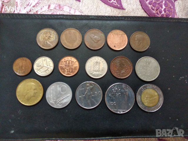 Монети от Германия, Франция, Италия и Белгия , снимка 4 - Нумизматика и бонистика - 38422980