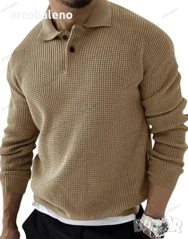 Мъжка модна преходна блуза  с дълъг ръкав, 5цвята , снимка 2 - Блузи - 47336343