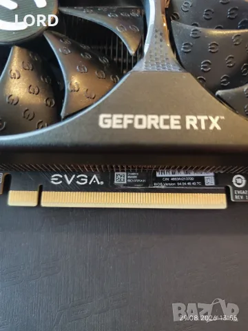 Видеокарта RTX 3060Ti 8GB EVGA XC Gaming, снимка 5 - Видеокарти - 55854632
