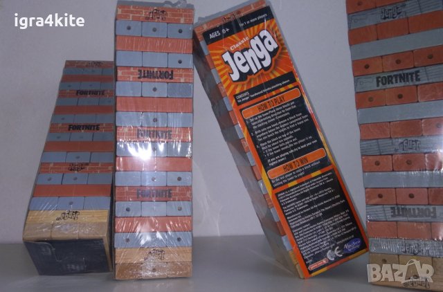 НАМАЛЕНИЕ! Модел дървена дженга Фортнайт Jenga Fortnite 54бр., снимка 6 - Образователни игри - 36660049