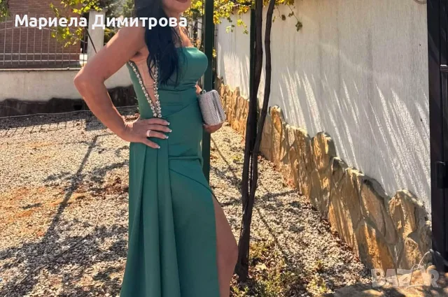 Дълга официална рокля , снимка 2 - Рокли - 56193230
