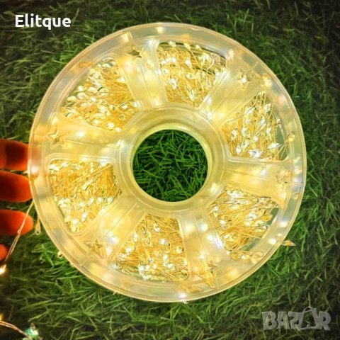 Водоустойчиви Коледни Led лампички   Звездно небе -   50 метра  240 светлини