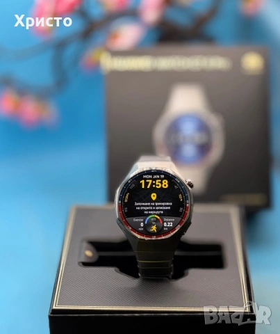 ГАРАНЦИОНЕН!!! Смарт часовник Huawei Watch GT 6 Pro, 46MM, Titanium Alloy Case, Titanium Strap, снимка 2 - Смарт часовници - 53167262