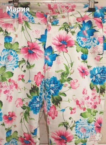 Нов панталон на цветя, снимка 2 - Панталони - 29146966
