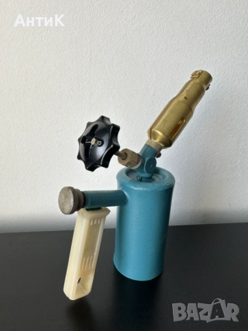 Соц Малка Бензинова Лампа ЛП-0.2 СССР, снимка 5 - Антикварни и старинни предмети - 52622441