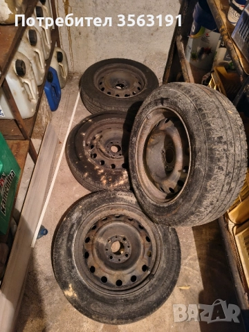 железни джанти с гуми използвани
