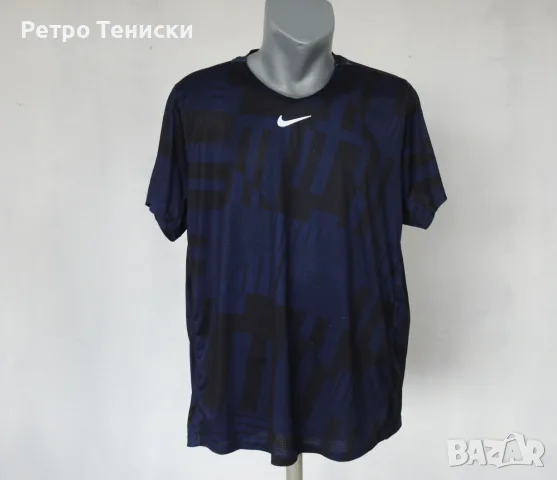 Тениска Nike — Мъже размер XL Синьо, снимка 1 - Тениски - 56319443